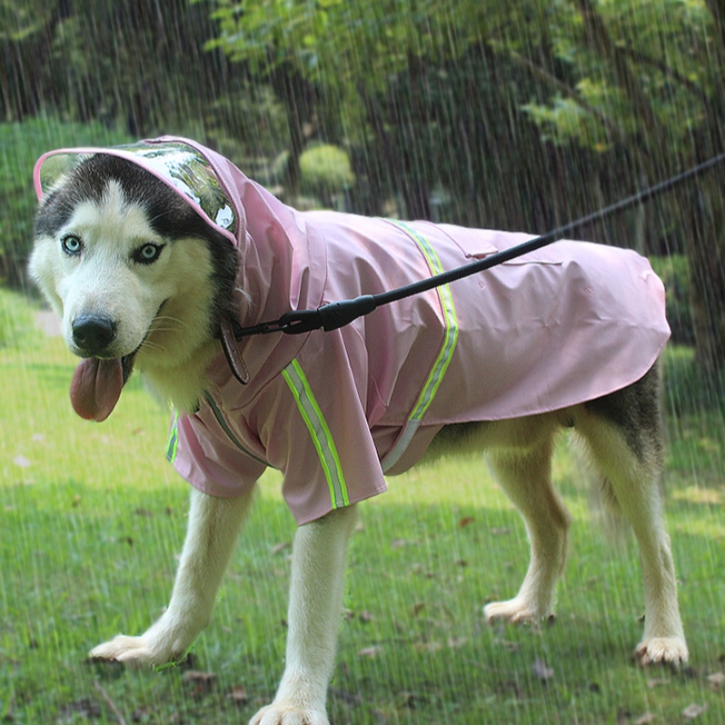 China Source Factory 2022 Neue Upgrade Hund Regen Mantel Hund Wasserdichte Anzug Hund Kleidung