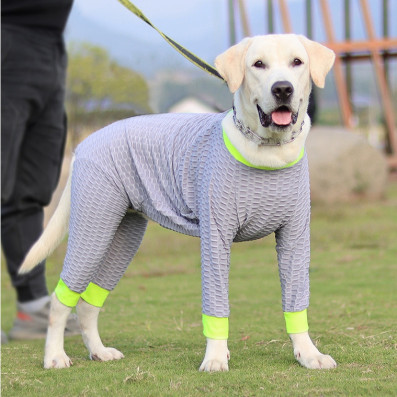 Haustier Hoodies Großhandel Baumwollvlies Weiche Warme Hund Kleidung Harness Hund Pyjamas Haustier Kleidung